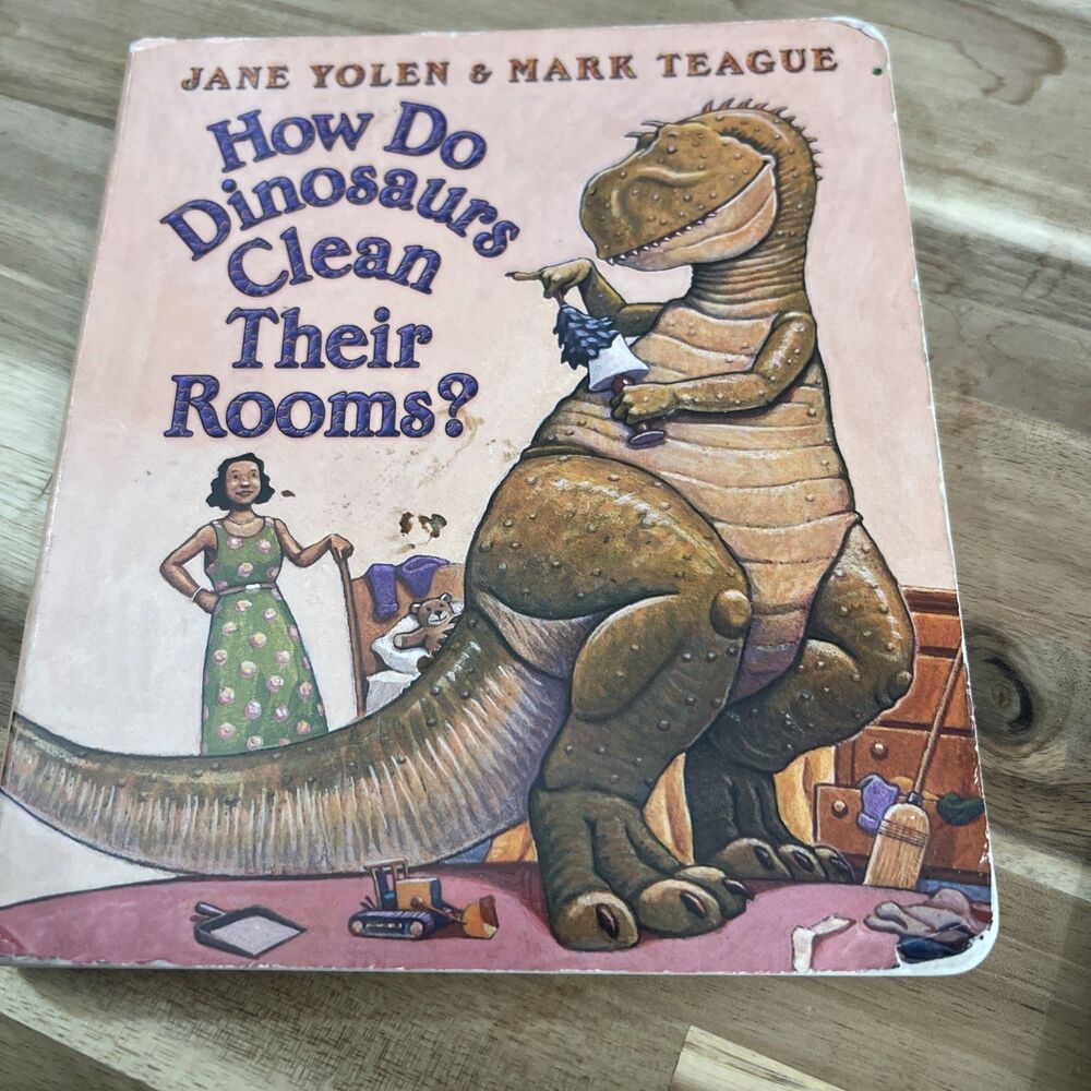 How Do Dinosaurs Clean Their Room? - 9780439649506, Jane Yolen, board book